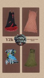 Y2k Dreamburst Poly Dress