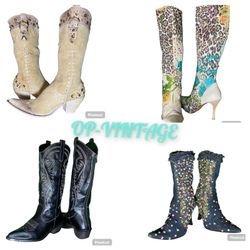 OP vintage 002 comfortable ladies high heel boot