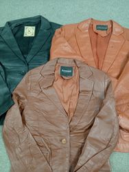 #156 Ladies Y2K Baby Doll Leather Jackets