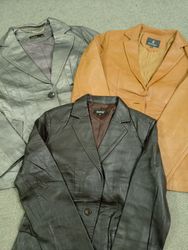 #155 Ladies Y2K Cute Leather Jackets