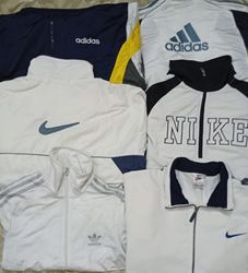jaqueta Nike e adidas
