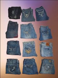 Embroidery ladies jeans (LJ-05)