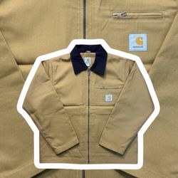 Carhartt rework style beige detriot jackets