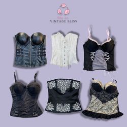 Tops de Corpete Y2K