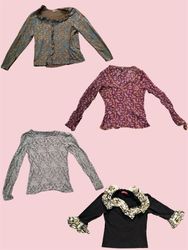 Ensemble de Blouses Inspirées du Vintage (TS:1065)