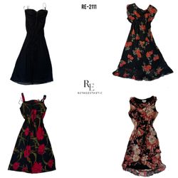 Vestidos com Vibe Romântica Y2K (RE-2111)