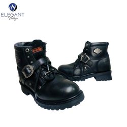 Harley Davidson Biker Shoes - EVS0004