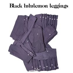 Leggings neri lululemon