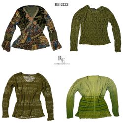 Y2K Forest Vibe Full Sleeve Tops (RE-2123)