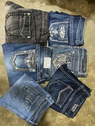 Pantalon brodé Y2k