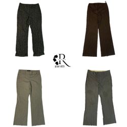 Pantaloni a zampa d'elefante Y2K Office (RW-855)