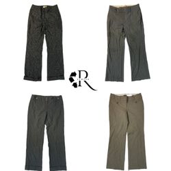 Y2K Office calça flare (RW-1103)