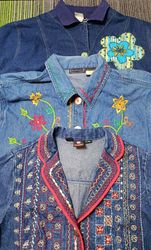 Y2K Denim Jacket 🧥 (2412)