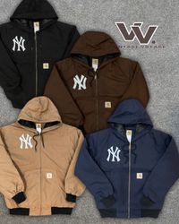 Carhartt rework style mix color Yankees jacket #61..