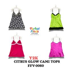 *Citrus Glow Cami Tops FFV - 0060*