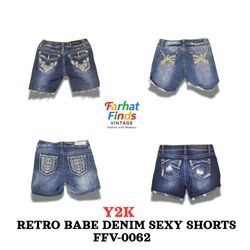 Retro Babe Denim Sexy Shorts FFV - 0062