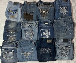 WRANGLER UND ANDERE MIX-BRAND-JEANS (ID 1402)