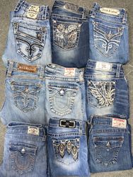 Miss Me Rock Revival True Religion Jeans