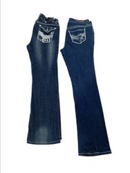 Md27 - embroidered jeans -6/10/25