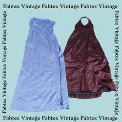 (FB-080) Y2K Promo Silk Dress