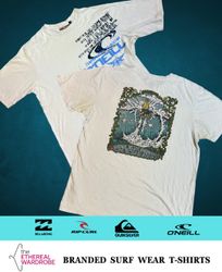 T-shirts imprimés Marque de vêtements de surf incl..
