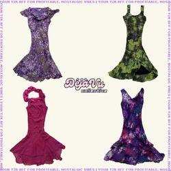 Y2K Celestial Fairies Dresses (DVC#85)