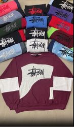 Carhartt/Stussy リワークスタイルスウェットシャツ