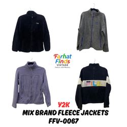MIX BRAND FLEECE JACKET - FFV 0067