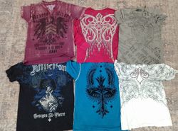 CR5310 Vintage etro Gothic Skull T-Shirt