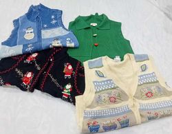 IQ0890 Y2K Retro Y2K Weihnachten & Halloween Stric..