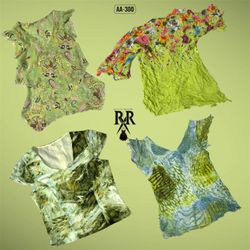 Y2K The Nature Vibe スリーブレス ミックス トップス (AA-300)