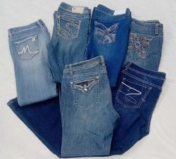 IQO896 Y2K Classic Millennium Flares Jeans