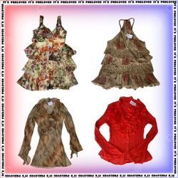 Ruffles Layers & Drama - tops e vestidos (SS-1361)
