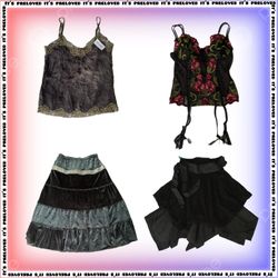 Coleção Moody Grunge - blusas, saias e vestidos (S..