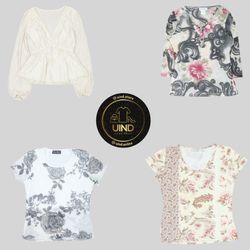 Y2K Celestial Whites Tops