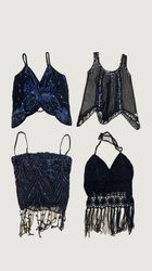 Y2k Rave Party Tops (M-139)