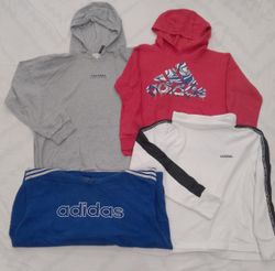 Pacote Misturado de Moletom e Suéter Vintage Adida..