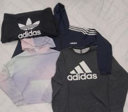 Conjunto de Hoodie/Suéter Unissex Vintage Adidas C..