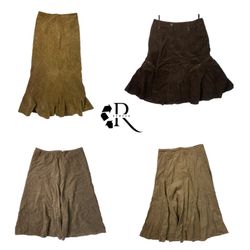 Gonne maxi in corduroy Y2K (RW-1111)