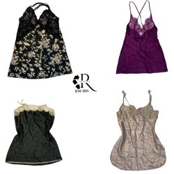 Y2K Soft Girl Cami Tops (RW-883)