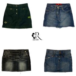 Y2K Denim Mini Skirts (RW-884)