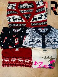 Pulls de Noël mélangés