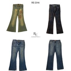 Y2K Britney Era Denim Jeans (Re-2146)