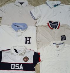 camiseta de cuello Tommy Hilfiger