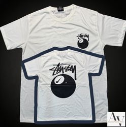 Stussy Überarbeitung Stil Nike stussy weißes T-Shi..