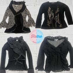 Flare Nights – Y2K Glam Blusen