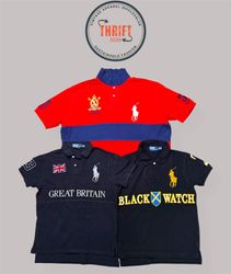 T1737 Ralph Lauren Big Pony Polo T-Shirts