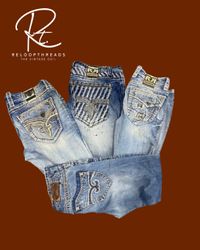 RT 1215 Rock Revival Men Mix Jeans