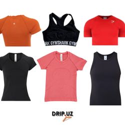 Lululemon & Gymshark Mix Activewear