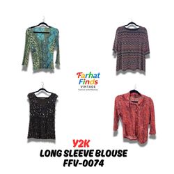 Y2KLONG SLEEVE BLOUSE - FFV 0074